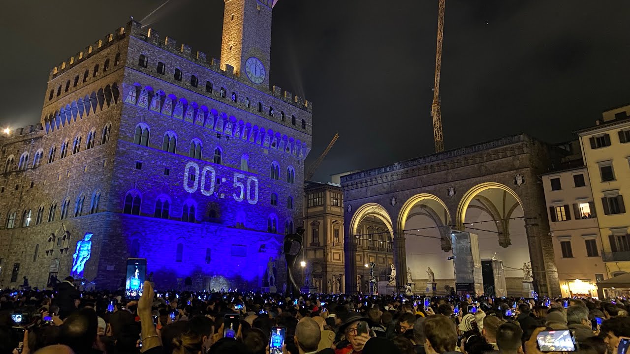 Capodanno Firenze Piazza della Signoria